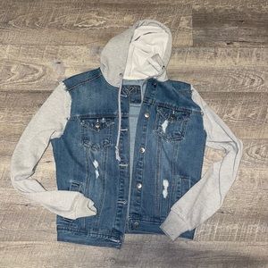 Rue 21 hooded jean jacket